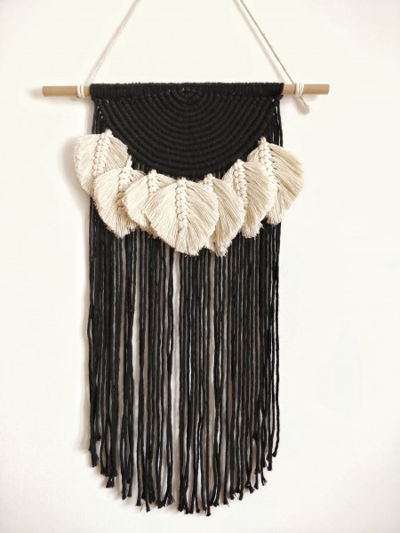 Makramee-Wandbehang Talia 60 cm