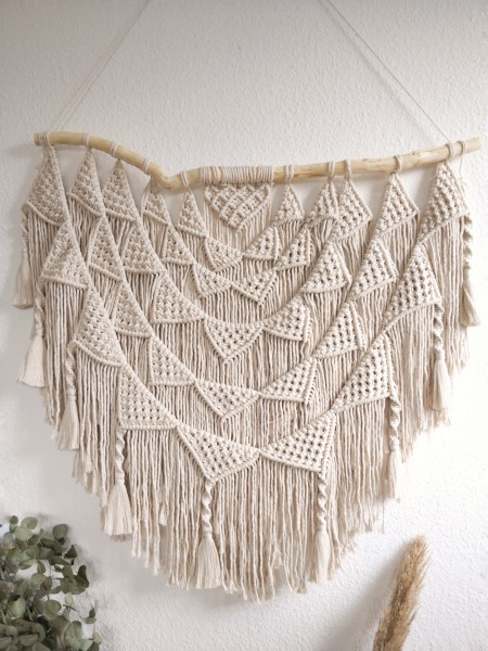 Makramee-Wandbehang Nala 90 cm