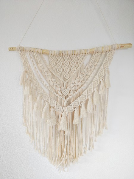Makramee-Wandbehang Sara 90 cm